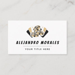 Kaarten plakken Kluizen van Clubs Chips Casino The Visitekaartje