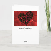 Kaarten Romance, Liefde, Flirty (Achterkant)