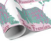 kaarten San Francisco Cadeaupapier (Rol Hoek)