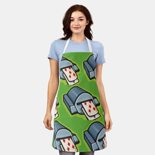 Kaarten Schort (Gedragen)