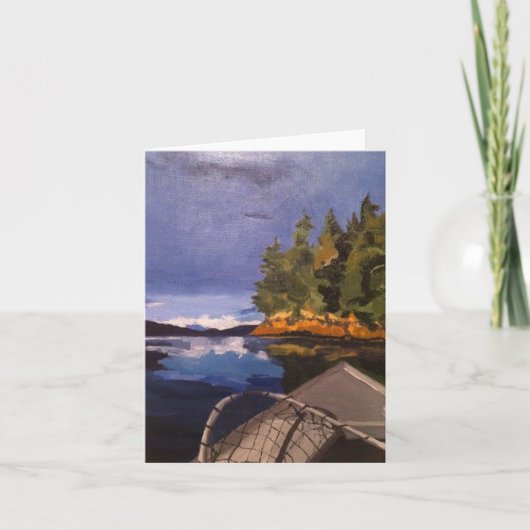 Kaarten "Slechte Dag die van de Boot van Alaska " (Voorkant)