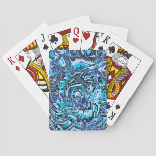 Kaarten spelen- Abstracte kunst