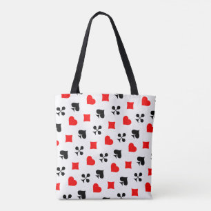 Kaarten spelen Club Diamond Spade Heart Tote Bag