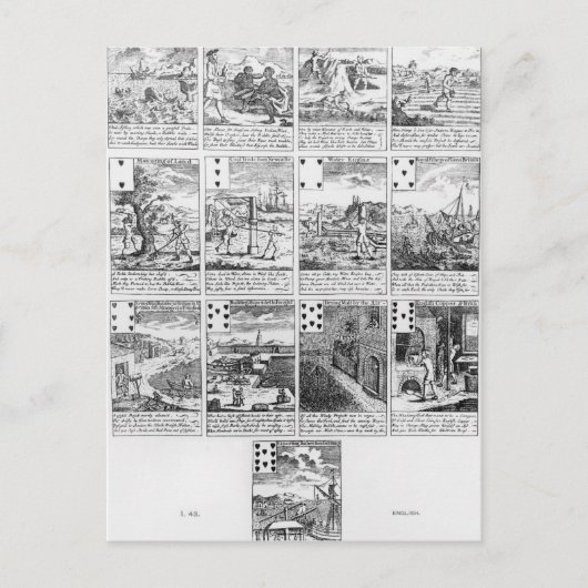 Kaarten spelen die bubbels verzachten (Voorkant)