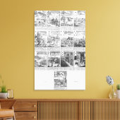 Kaarten spelen die bubbels verzachten canvas afdruk (Insitu (Woonkamer))