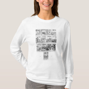 Kaarten spelen die bubbels verzachten t-shirt