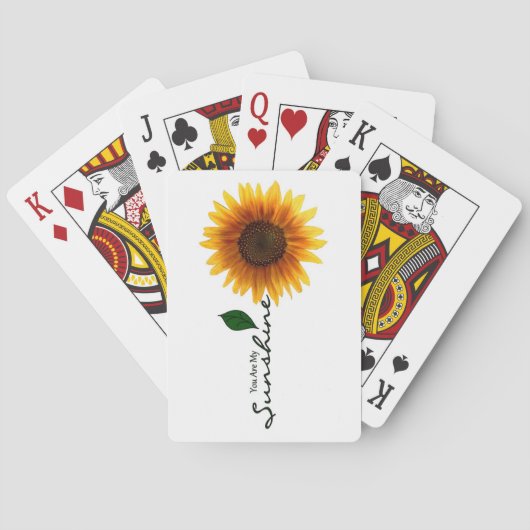 Kaarten spelen - Je bent mijn zonneschijn (Achterkant)