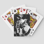 Kaarten spelen met originele art cowboy (Achterkant)