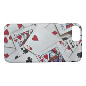 Kaarten spelen Poker Games Queen King Case-Mate iPhone Case (Achterkant (Horizontaal))