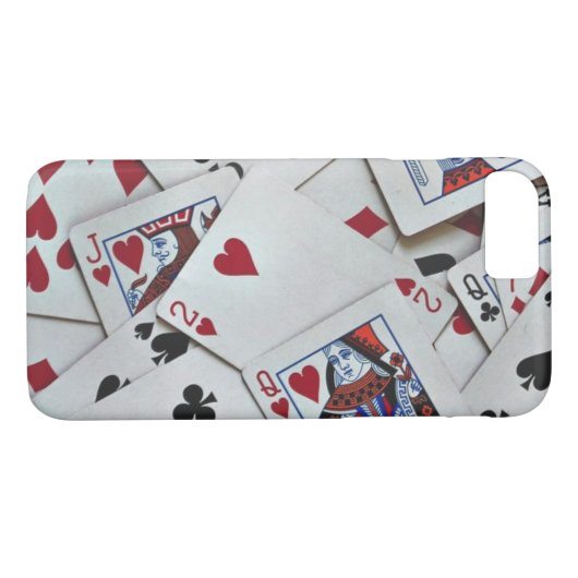 Kaarten spelen Poker Games Queen King Case-Mate iPhone Case (Achterkant (Horizontaal))