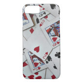 Kaarten spelen Poker Games Queen King Case-Mate iPhone Case (Achterkant)