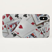 Kaarten spelen Poker Games Queen King Case-Mate iPhone Case (Achterkant (horizontaal))