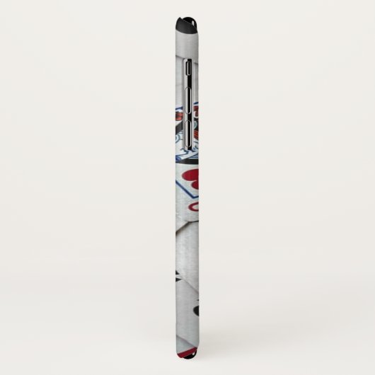 Kaarten spelen Poker Games Queen King Case-Mate iPhone Case (Achterkant/links)