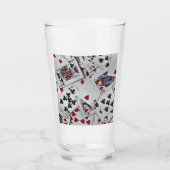 Kaarten spelen Poker Games Queen King Glas (Voorkant)