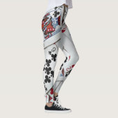 Kaarten spelen Poker Games Queen King Leggings (Rechts)