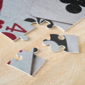 Kaarten spelen Poker Games Queen King Legpuzzel (Zijkant)