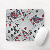 Kaarten spelen Poker Games Queen King Muismat (Met muis)