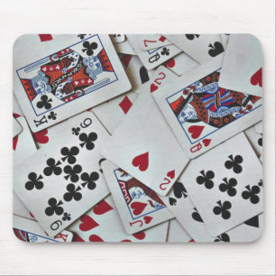 Kaarten spelen Poker Games Queen King Muismat
