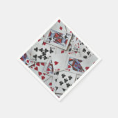 Kaarten spelen Poker Games Queen King Servet (Hoek)