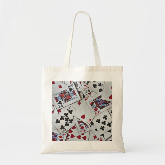 Kaarten spelen Poker Games Queen King Tote Bag (Voorkant)