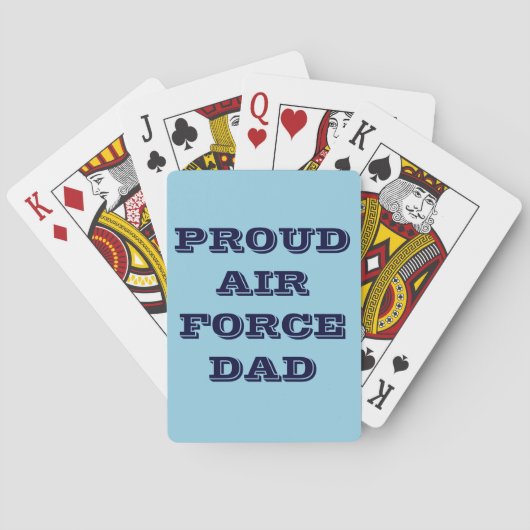 Kaarten spelen Proud Air Force Pa (Achterkant)