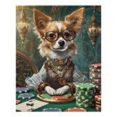 Kaarten tellen, Steampunk Chihuahua Perfect Poster (Voorkant)