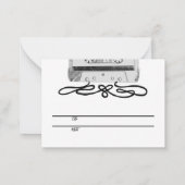 Kaarten ter illustratie Song Request Tape Notitiekaartje (Achterkant)