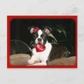 kaarten: valentijn boe-geroep feestdagenkaart (Voorkant)