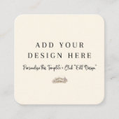 kaarten van 2,5 inch x 2,5 inch met afgeronde neut (Voorkant)