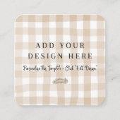 kaarten van 2,5 inch x 2,5 inch met afgeronde neut (Voorkant)