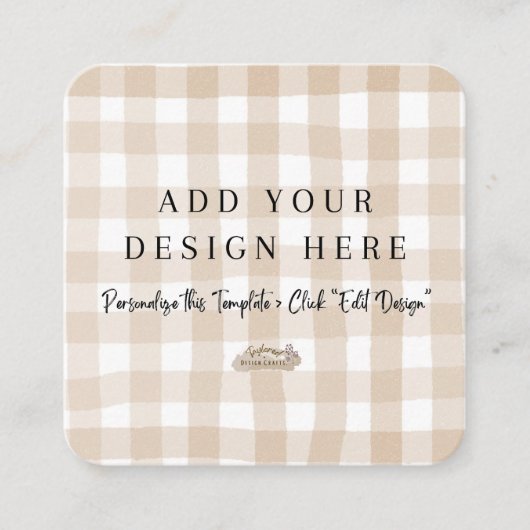 kaarten van 2,5 inch x 2,5 inch met afgeronde neut (Voorkant)