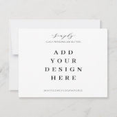 kaarten van 5,5 x 4,25 inch afdrukken notitiekaartje (Voorkant)