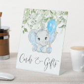 Kaarten van Baby showers van luiftige luiers Reclamebord Met Voetstuk (Insitu)