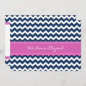 Kaarten van de Aankondiging van de Vlucht met een (Voorkant / Achterkant)