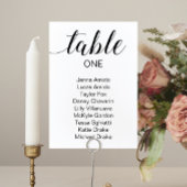 Kaarten van de Elegant Wedding Seating Chart