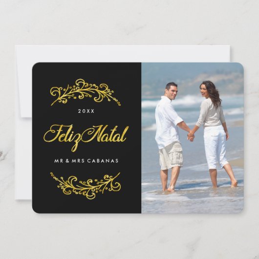 Kaarten van de Foto van Feliz de Geboorte (Voorkant)