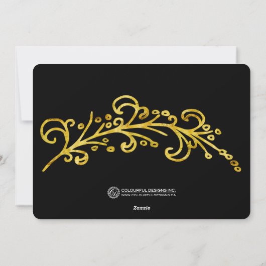 Kaarten van de Foto van Feliz de Geboorte (Achterkant)