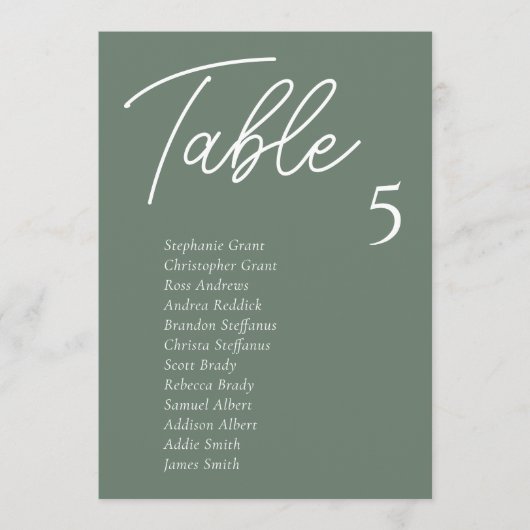 Kaarten van de Groene Rooster van de Bortingstabel (Voorkant)