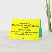 KAARTEN VAN DE GROET & VAN DE NOTA VAN BRENDA DE (Achterkant)