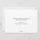 Kaarten van de groeten van de blauwe goudzang Foto (Achterkant)