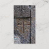 Kaarten van de kerk visitekaartje (Achterkant)