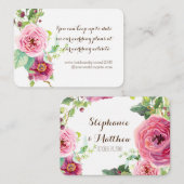 Kaarten van de Laurel Olive Leaf Wreath Wedding We (Voorkant / Achterkant)