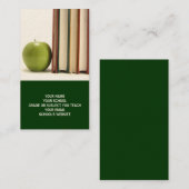 Kaarten van de leerkracht visitekaartje (Voorkant / Achterkant)