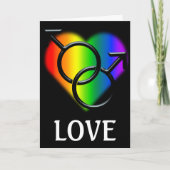 Kaarten van de Liefde van de Trots van het man de (Voorkant)