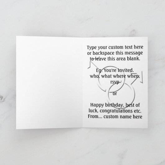 Kaarten van de Liefde van de Trots van het man de (Binnen)