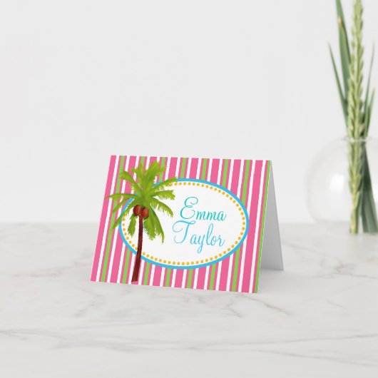 Kaarten van de Nota van de Palm van Luau de (Voorkant)