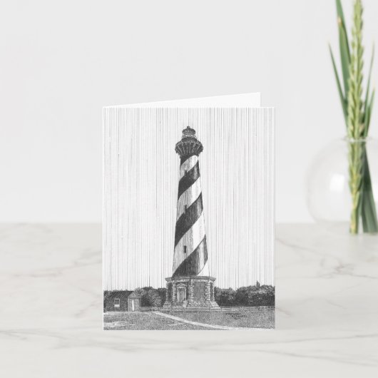 Kaarten van de Nota van de Vuurtoren van Hatteras (Voorkant)