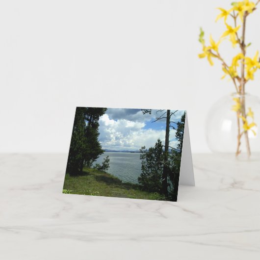 Kaarten van de Nota van Yellowstone van het meer (Gele Bloem)