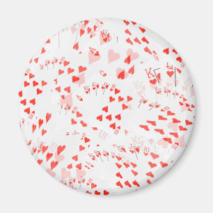 Kaarten van de poker harten recht Flush Pattern; Magneet