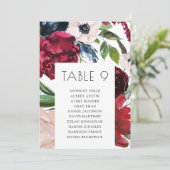 Kaarten van de rondetafelzittingskaart (Staand voorkant)